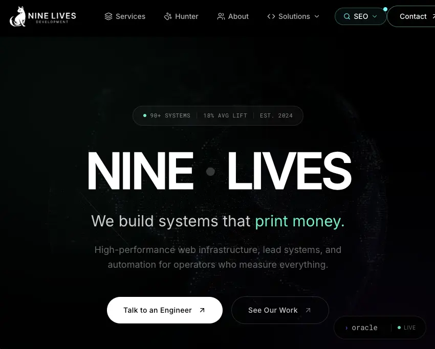 Nine Lives Development screenshot